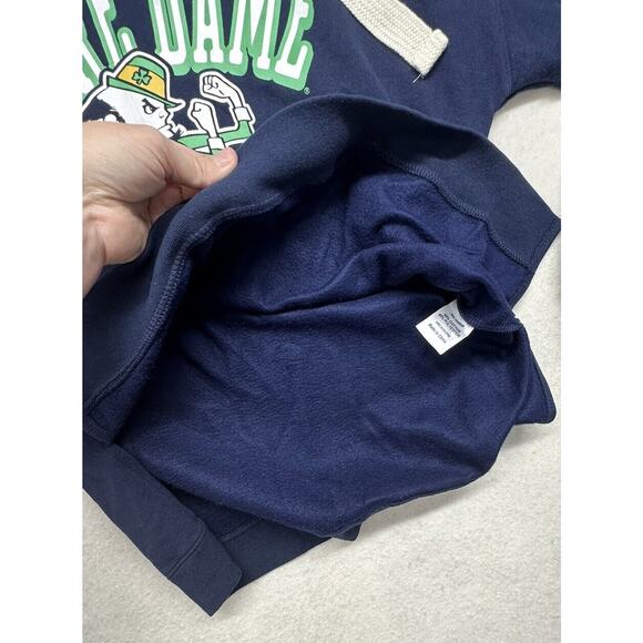 Notre Dame Fighting Irish‎ Rivalry Threads 91 Hoodie Sweatshirt Womens Size S - Picture 9 of 9